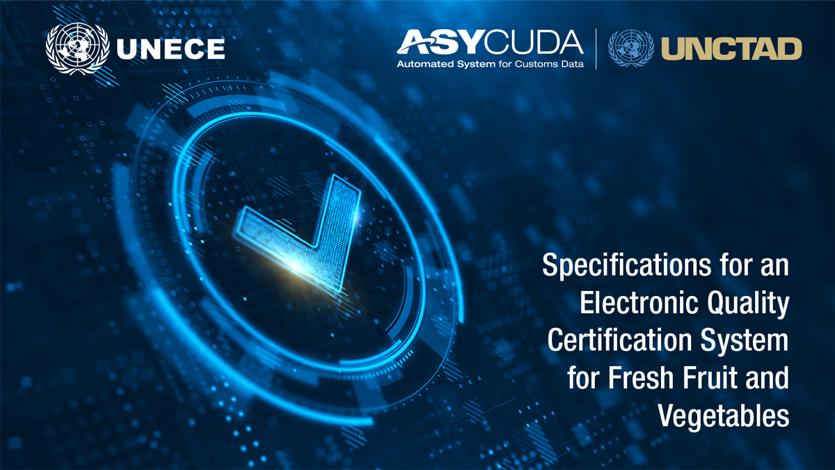 Specifications for an Electronic Quality Certification System for Fresh Fruit and Vegetables