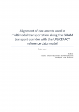 Alignment of documents used in multimodal transportation along the GUAM