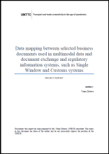 Data mapping between selected business documents used in multimodal data and document exchange and regulatory information systems