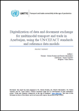 Digitalization of data and document exchange for multimodal transport and trade in AZ using the UNCEFACT standards and RDMs